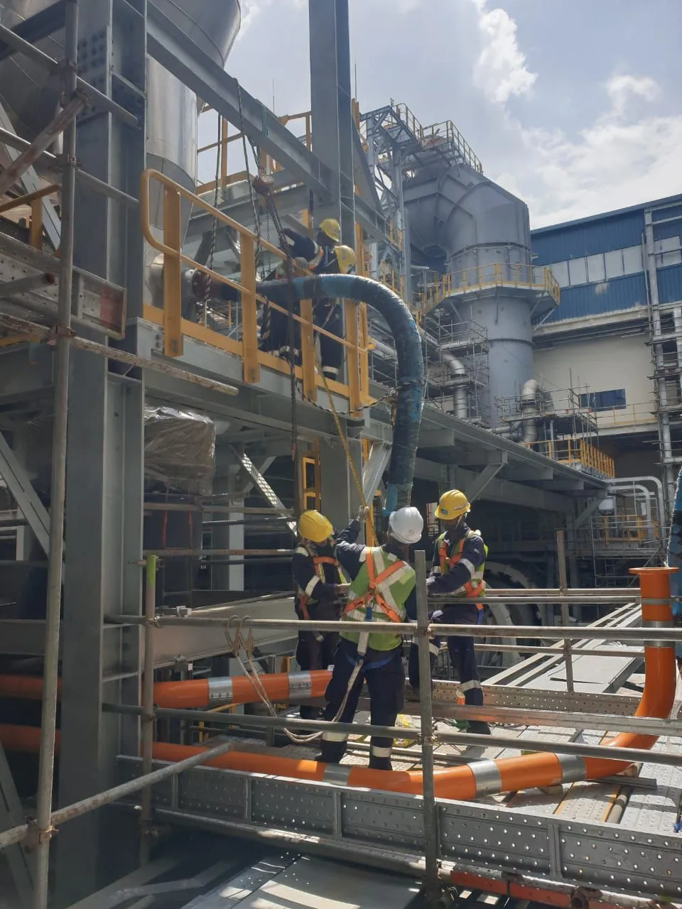 injection lance installation