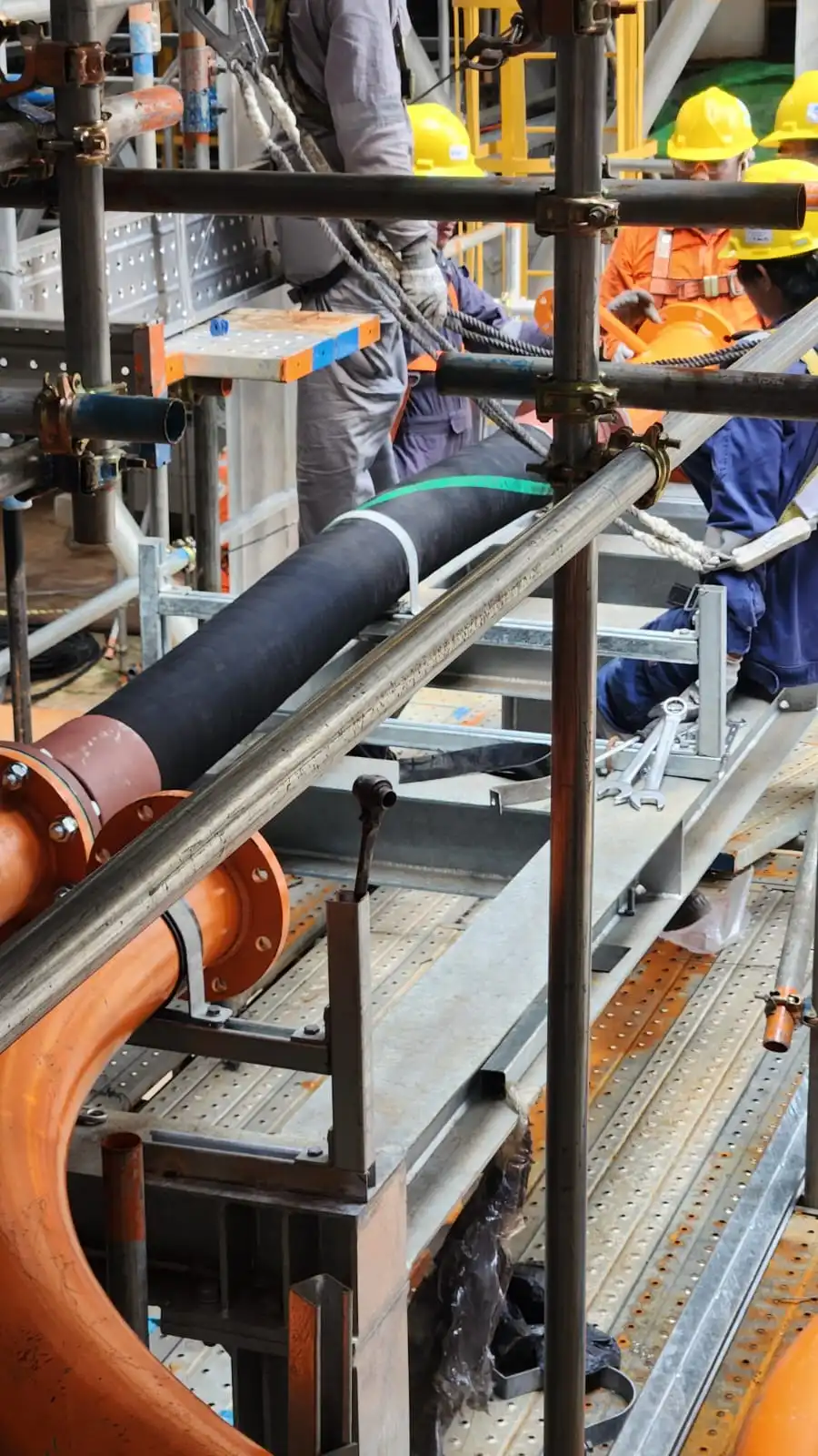 manual hose switch installation