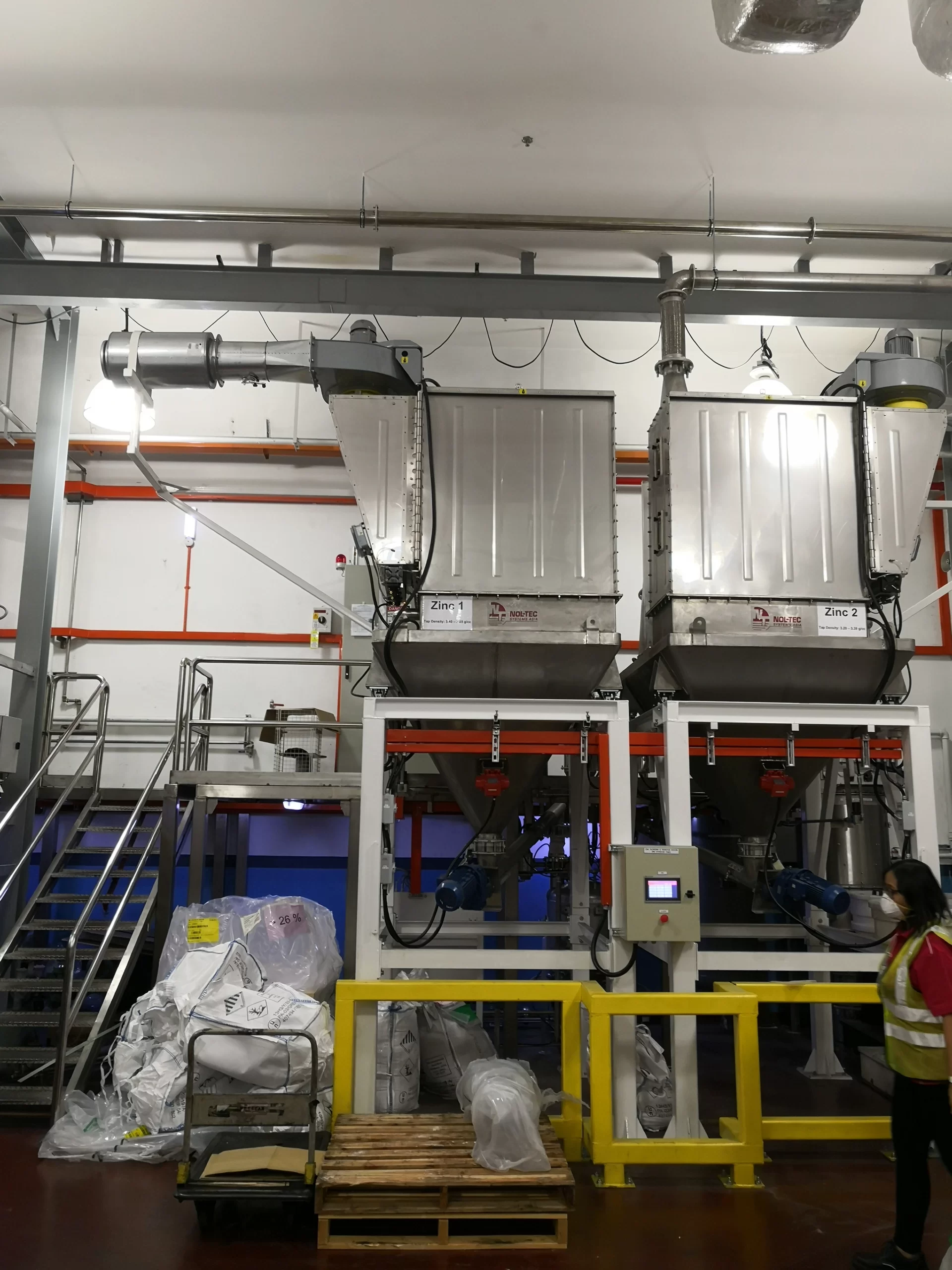 FIBC unloading stations